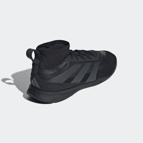 adidas Predator League Sock IN Junior Indoor Soccer Shoes - Core Black/Carbon - Best Buy Soccer