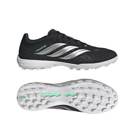 adidas Predator League TF Turf Men's Soccer Cleats - Black/Silver/Mint - Best Buy Soccer
