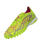 adidas Predator League Turf Boots Lemon/Blue - Best Buy Soccer