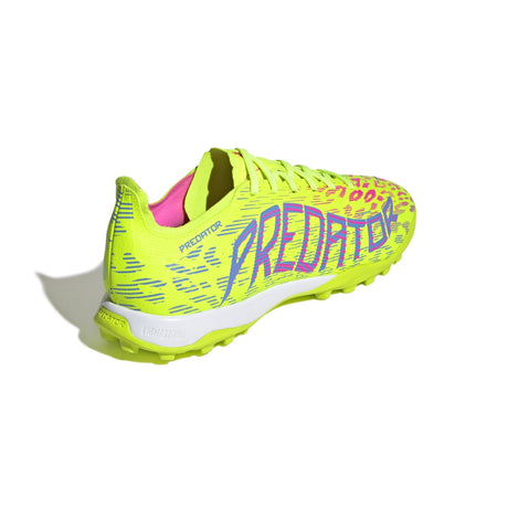 adidas Predator League Turf Boots Lemon/Blue - Best Buy Soccer