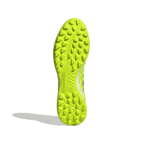 adidas Predator League Turf Boots Lemon/Blue - Best Buy Soccer