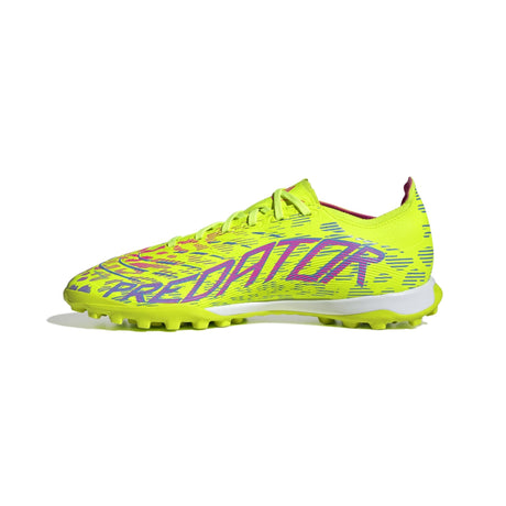 adidas Predator League Turf Boots Lemon/Blue - Best Buy Soccer