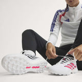 adidas Predator League Turf Men's Soccer Cleats - White/Black - Best Buy Soccer