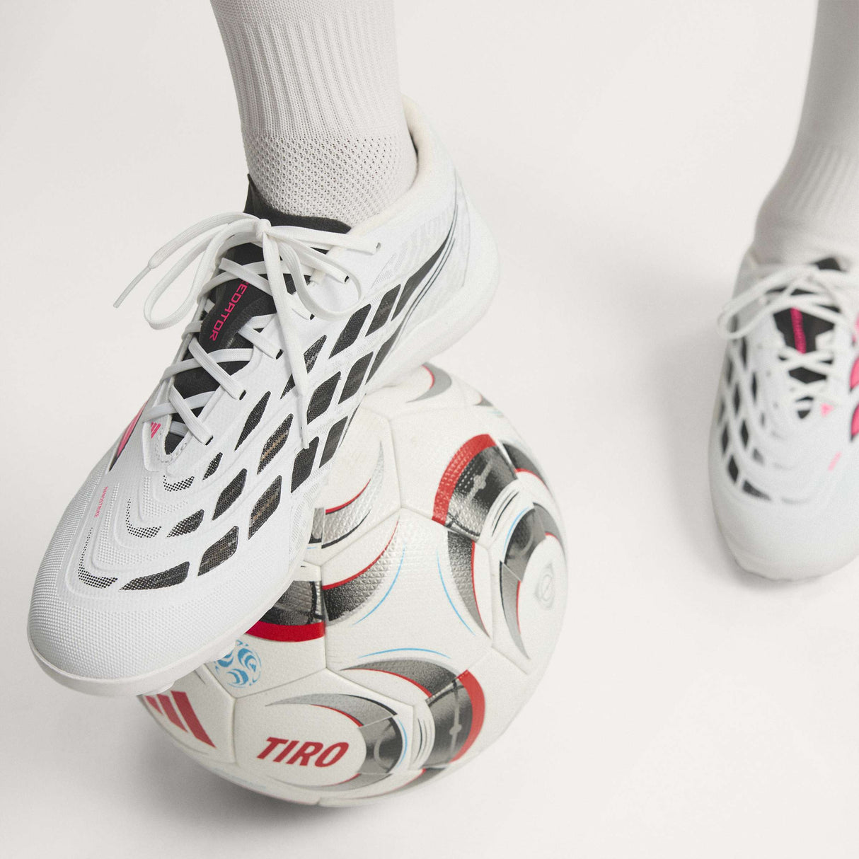 adidas Predator League Turf Men's Soccer Cleats - White/Black - Best Buy Soccer