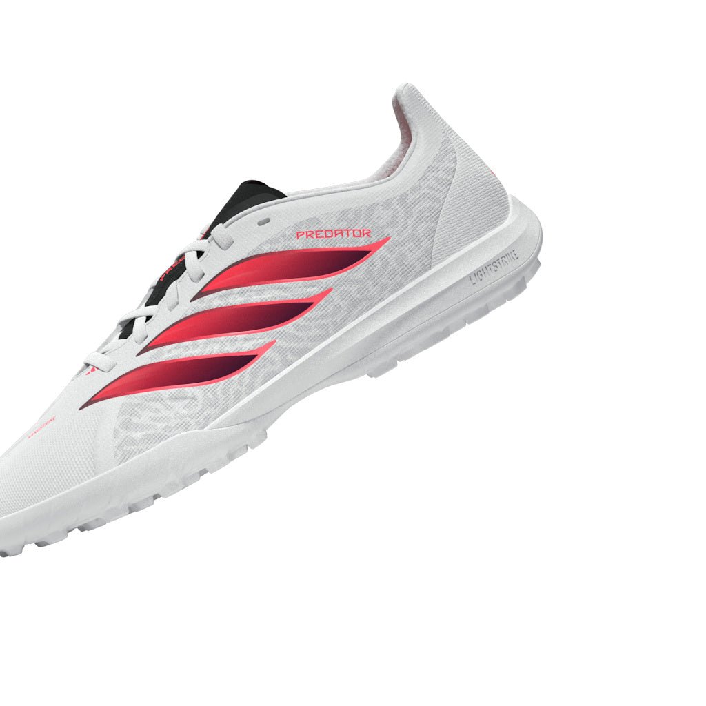 adidas Predator League Turf Youth Soccer Cleats - White/Black - Best Buy Soccer