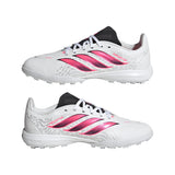 adidas Predator League Turf Youth Soccer Cleats - White/Black - Best Buy Soccer
