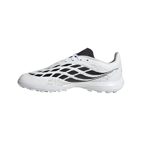 adidas Predator League Turf Youth Soccer Cleats - White/Black - Best Buy Soccer