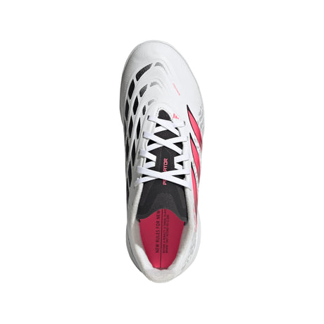 adidas Predator League Turf Youth Soccer Cleats - White/Black - Best Buy Soccer