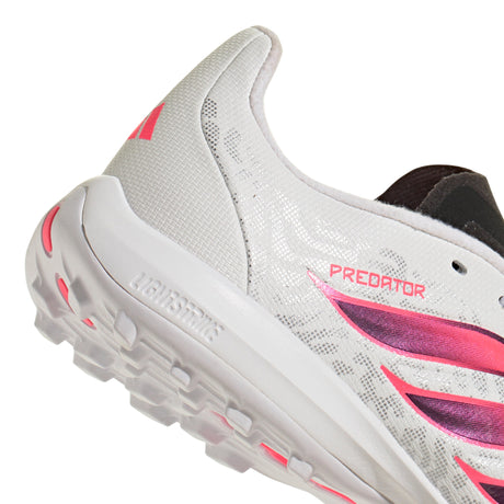 adidas Predator League Turf Youth Soccer Cleats - White/Black - Best Buy Soccer