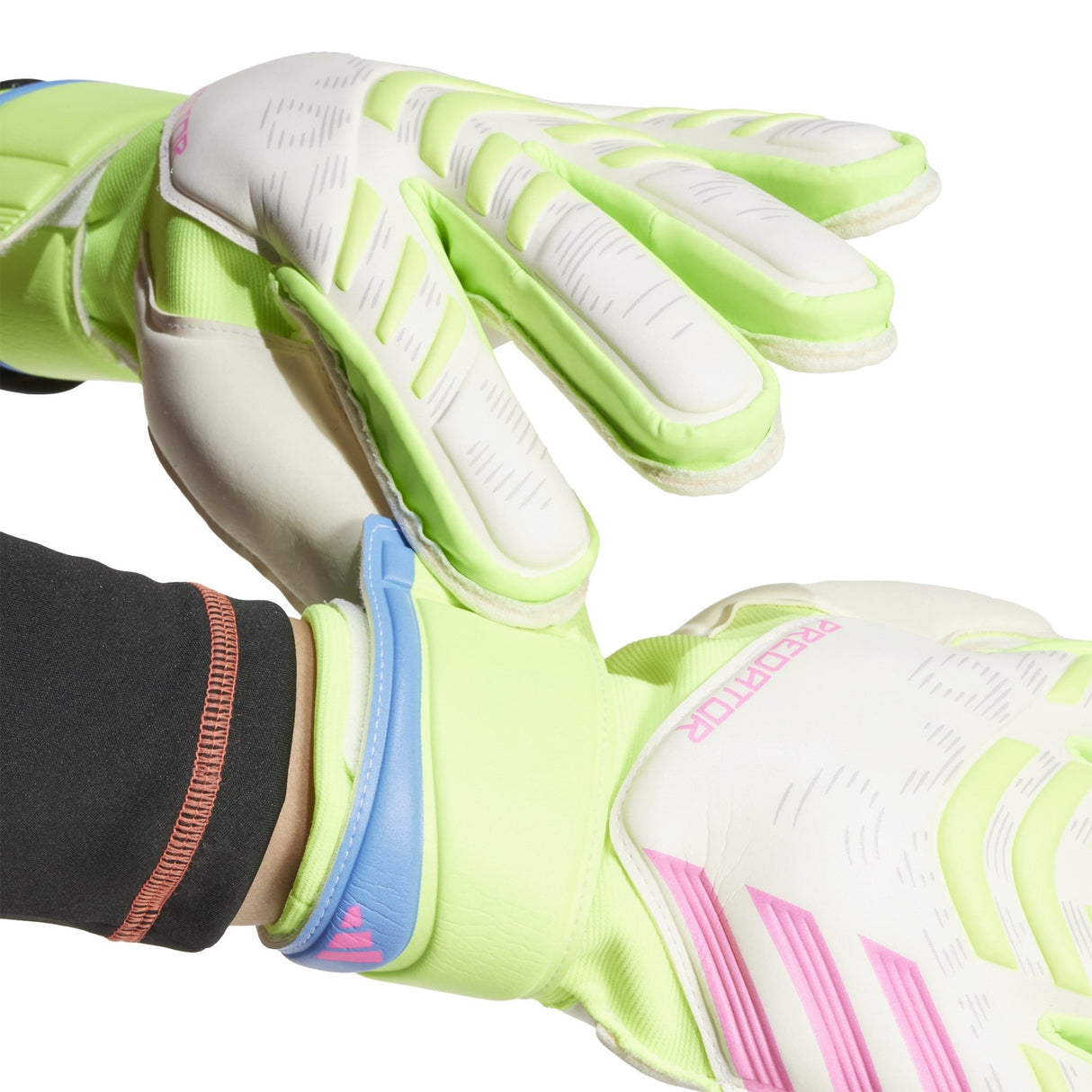 adidas Predator Match Fingersave Goalkeeper Gloves White - Best Buy Soccer