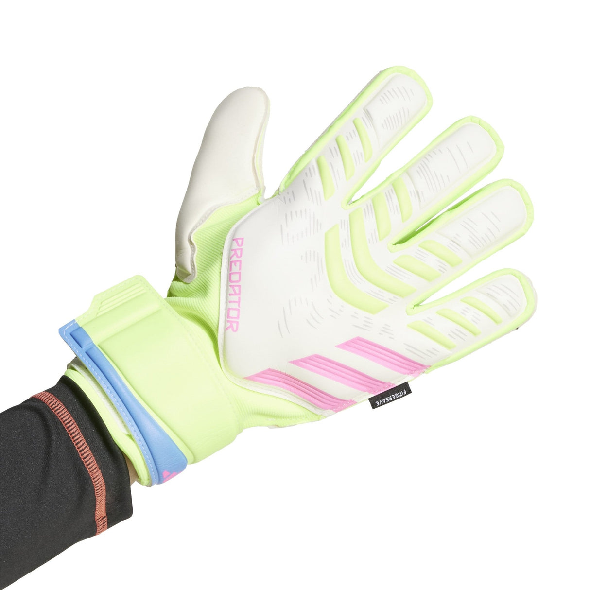 adidas Predator Match Fingersave Goalkeeper Gloves White - Best Buy Soccer