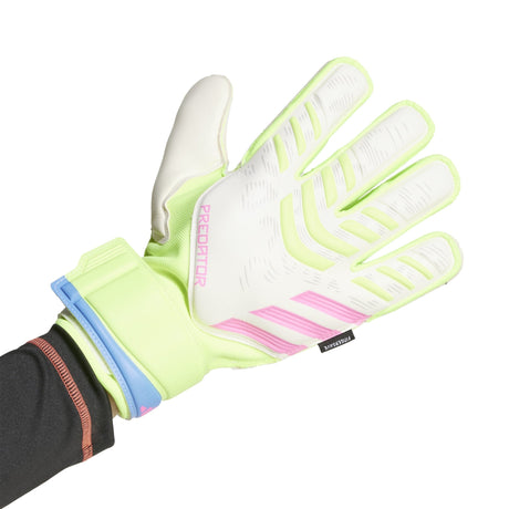 adidas Predator Match Fingersave Goalkeeper Gloves White - Best Buy Soccer
