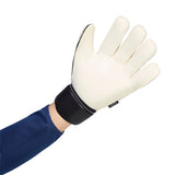 adidas Predator Match Fingersave Goalkeeper Soccer Glove - White/Back - Best Buy Soccer