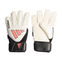 adidas Predator Match Fingersave Goalkeeper Soccer Glove - White/Back - Best Buy Soccer