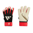 adidas Predator Match Fingersave Goalkeeper Soccer Gloves - Black/Red/White - Best Buy Soccer