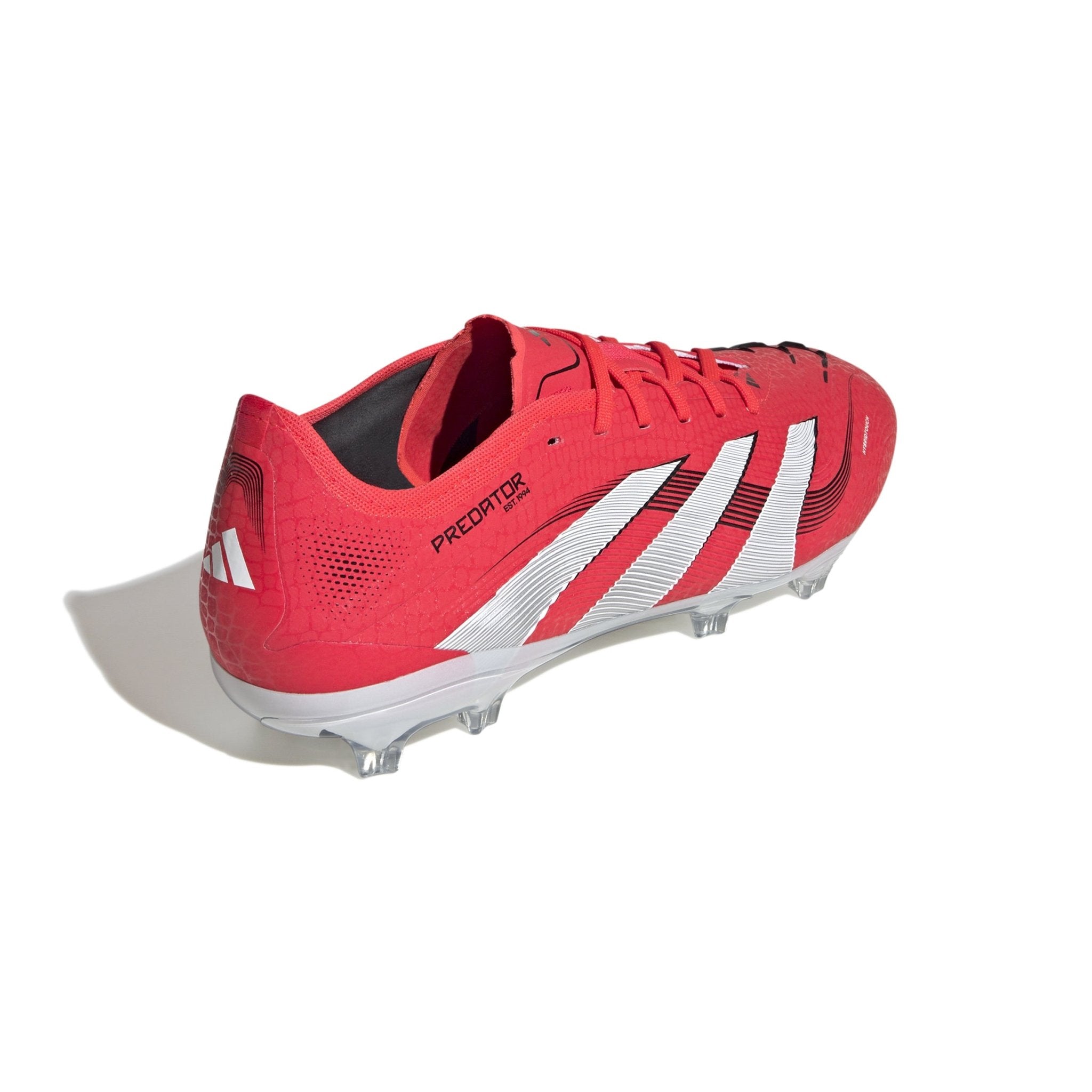 adidas Predator Pro FG Firm Ground Boots Red/White - Best Buy Soccer