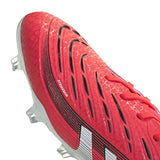 adidas Predator Pro FG Firm Ground Boots Red/White - Best Buy Soccer