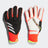 adidas Predator Pro Fingersave Goalkeeper Gloves Black/Solar Red/Yellow - Best Buy Soccer