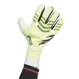 adidas Predator Pro Fingersave Goalkeeper Gloves Lemon/White/Black - Best Buy Soccer