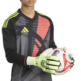 adidas Predator Pro Fingersave Goalkeeper Gloves Lemon/White/Black - Best Buy Soccer