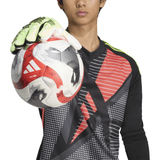 adidas Predator Pro Fingersave Goalkeeper Gloves Lemon/White/Black - Best Buy Soccer