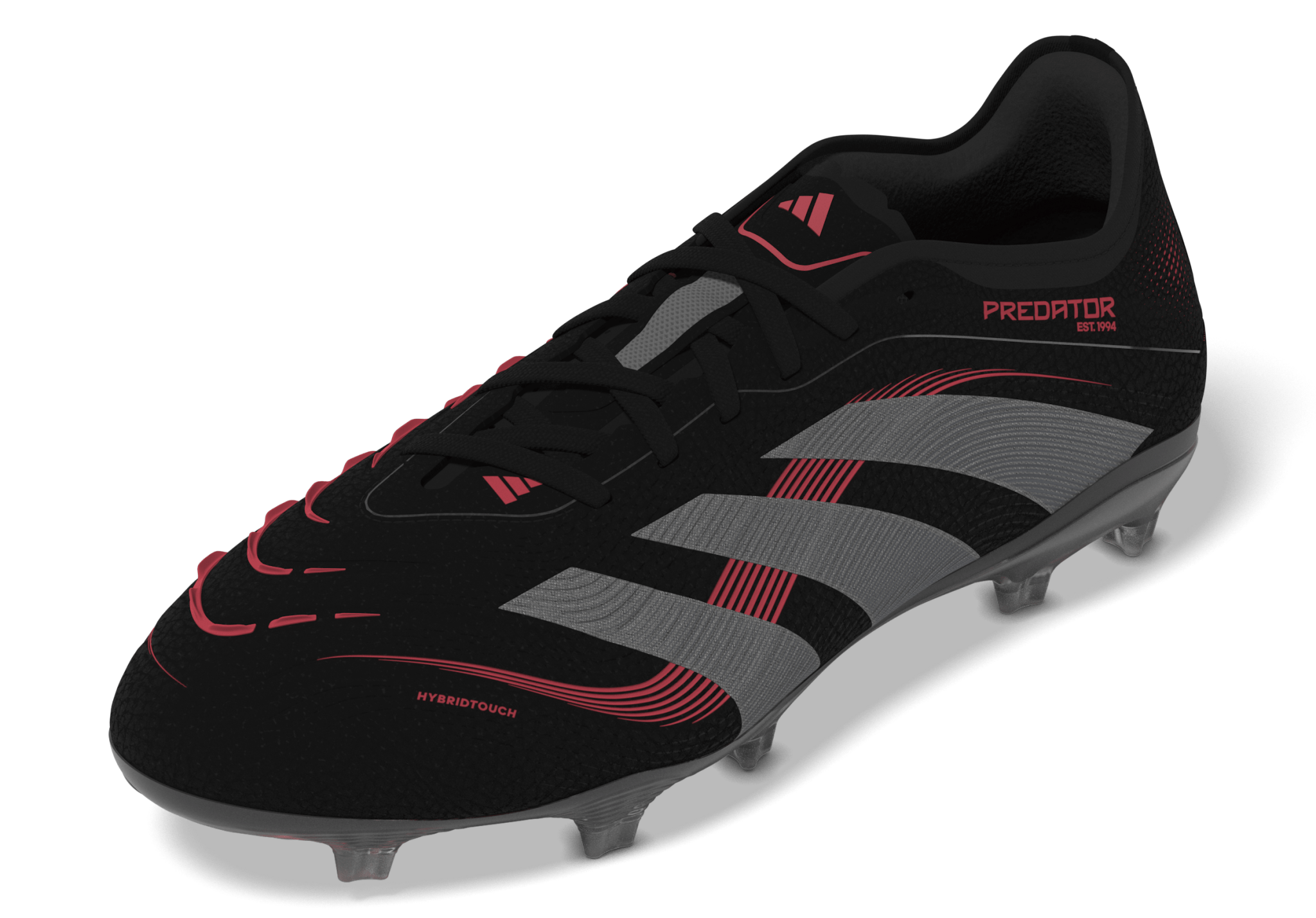 adidas Predator Pro Firm Ground Boots Black/Red - Best Buy Soccer
