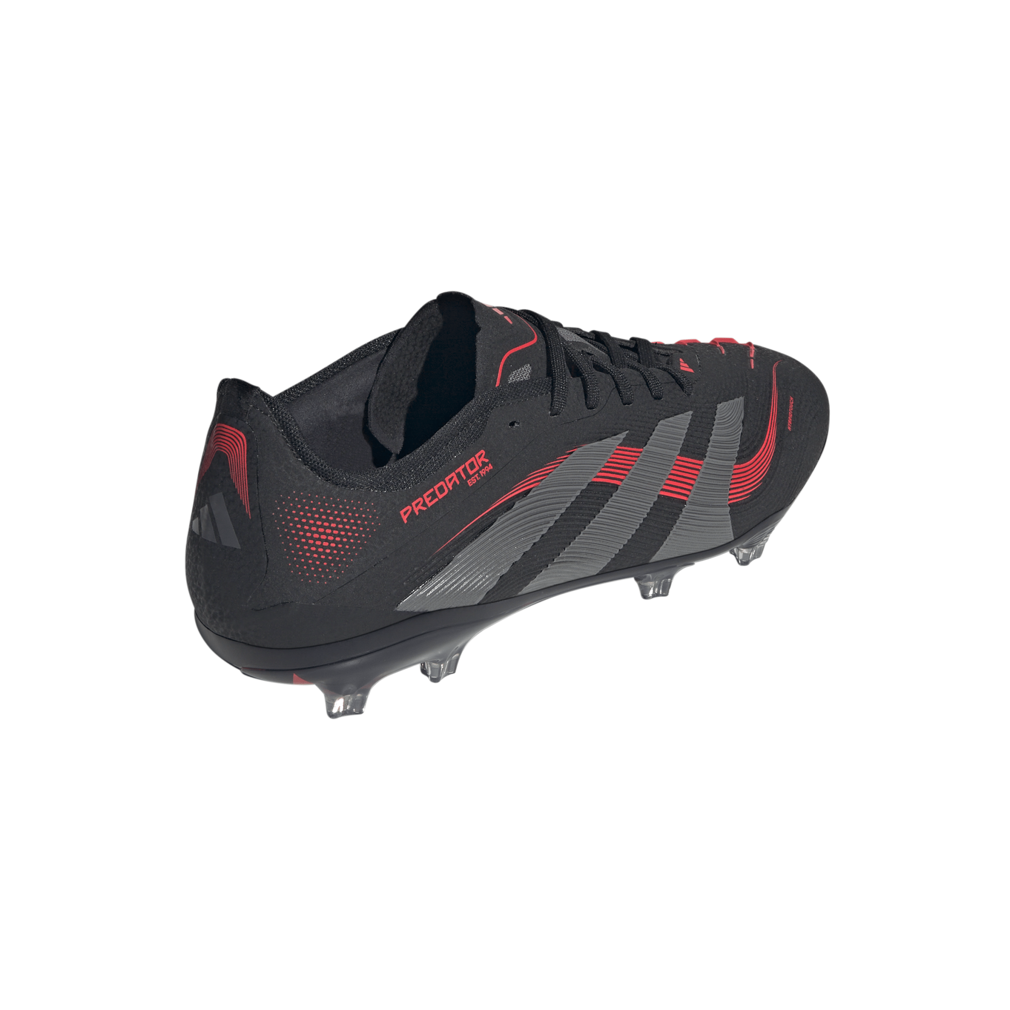 adidas Predator Pro Firm Ground Boots Black/Red - Best Buy Soccer