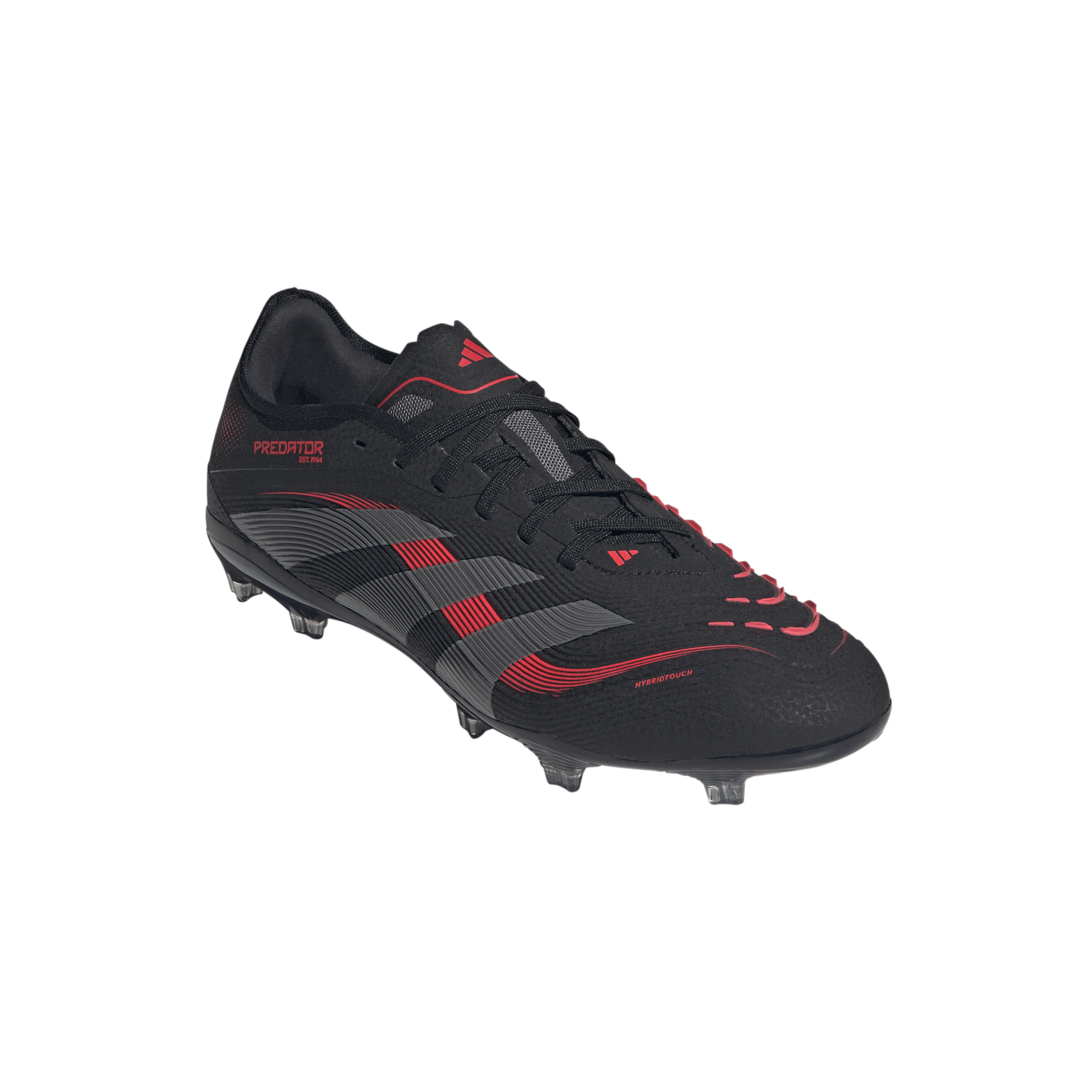 adidas Predator Pro Firm Ground Boots Black/Red - Best Buy Soccer