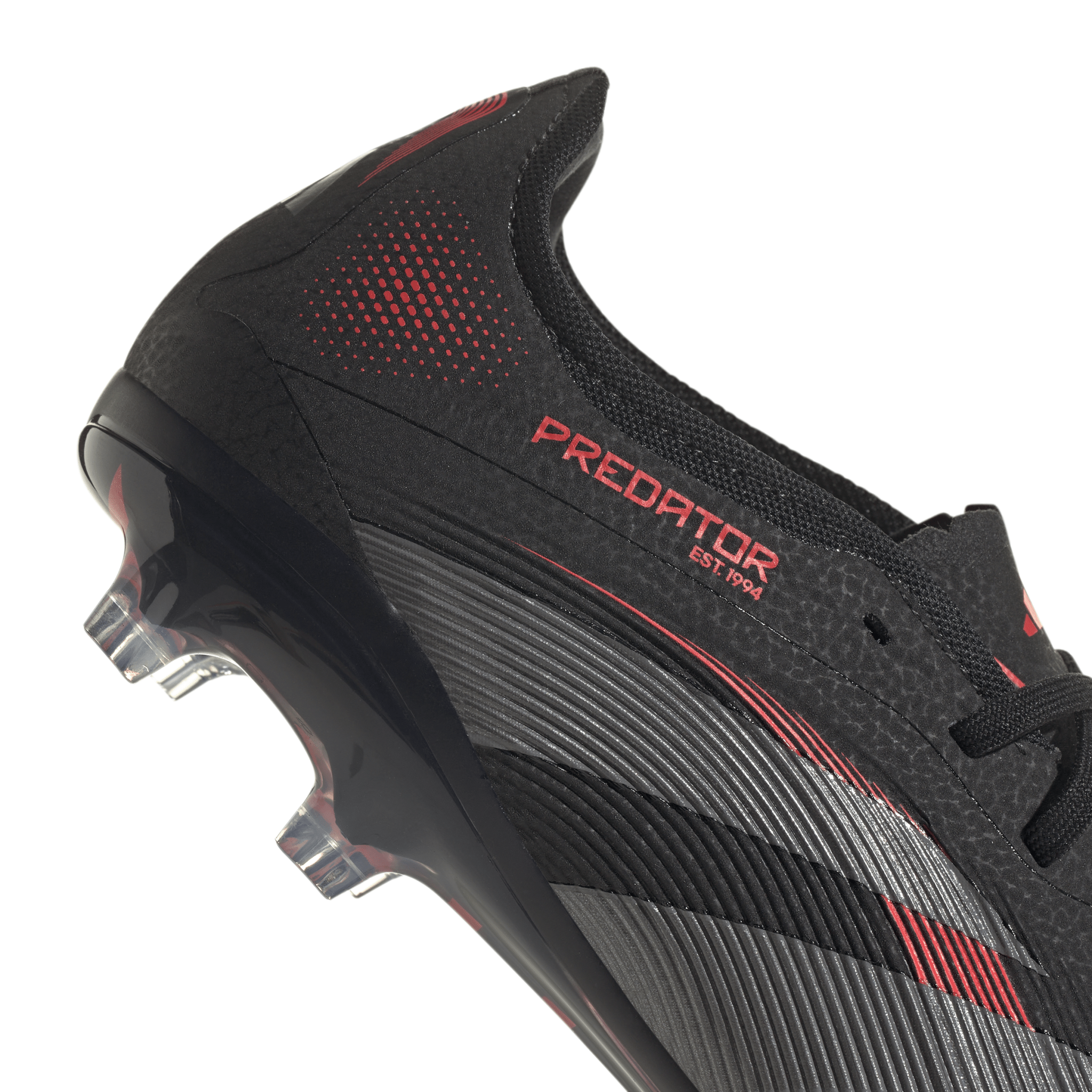 adidas Predator Pro Firm Ground Boots Black/Red - Best Buy Soccer