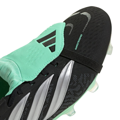 adidas Predator Pro Fold-Over Tongue FG Firm Ground Men's Soccer Cleats - Black/Silver/Mint - Best Buy Soccer