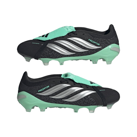adidas Predator Pro Fold-Over Tongue FG Firm Ground Men's Soccer Cleats - Black/Silver/Mint - Best Buy Soccer