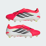 adidas Predator Pro Fold-Over Tongue FG Firm Ground Men's Soccer Cleats - Lucid Red/Black/White - Best Buy Soccer