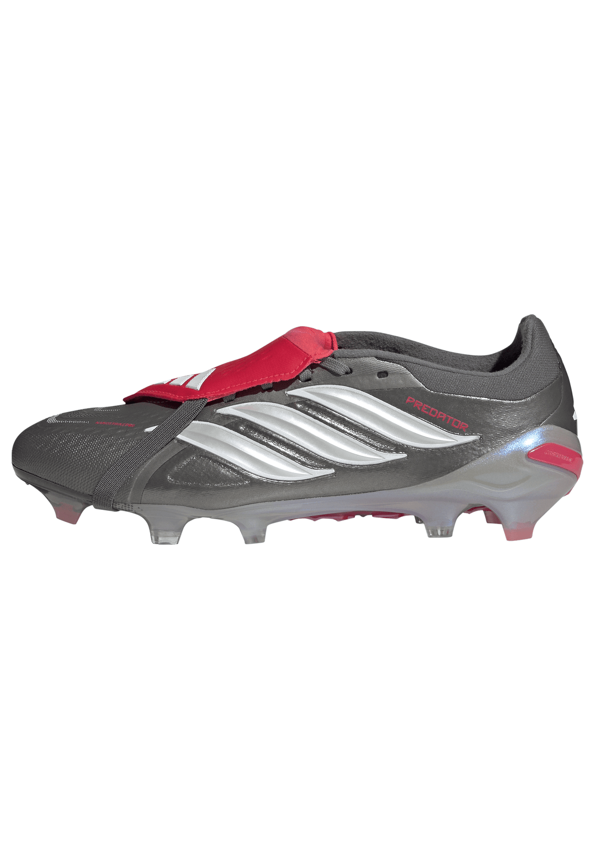 adidas Predator Pro Fold-Over Tongue FG Men's Soccer Cleats - Grey/Red - Best Buy Soccer