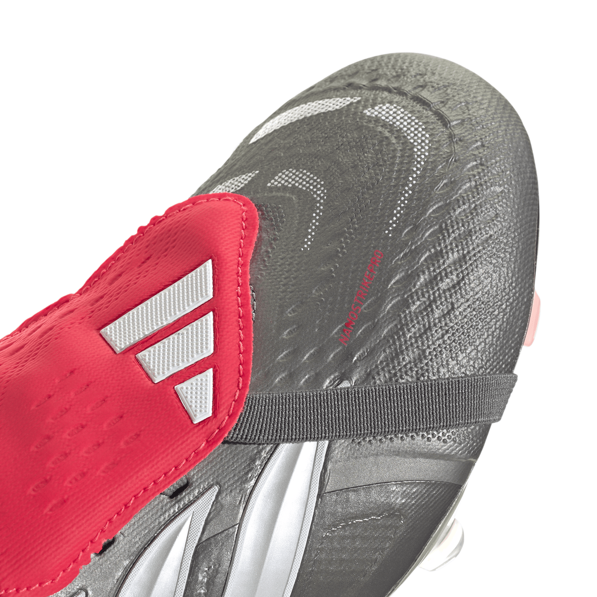 adidas Predator Pro Fold-Over Tongue FG Men's Soccer Cleats - Grey/Red - Best Buy Soccer