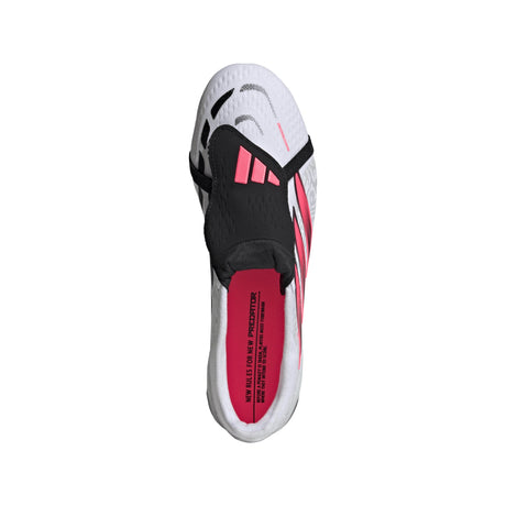 adidas Predator Pro Fold-Over Tongue Firm Ground Men's Soccer Cleats - White/Black - Best Buy Soccer