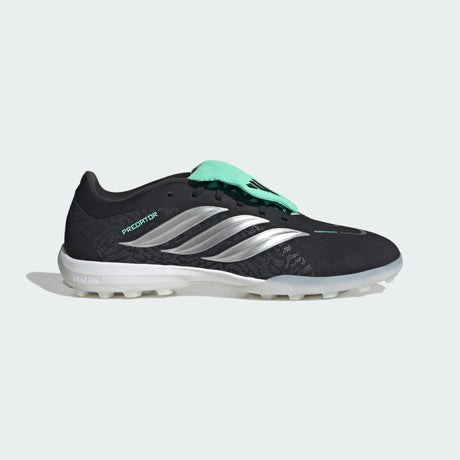 adidas Predator Pro Fold-Over Tongue TF Turf Men's Soccer Cleats - Black/Silver - Best Buy Soccer