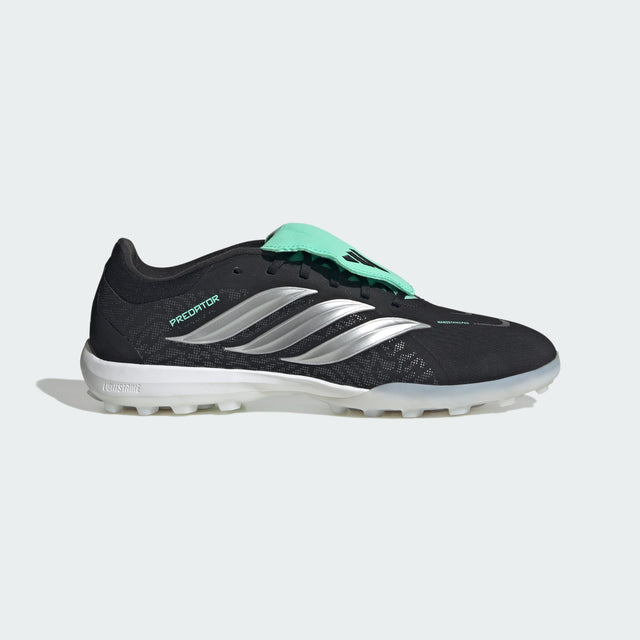 adidas Predator Pro Fold-Over Tongue TF Turf Men's Soccer Cleats - Black/Silver - Best Buy Soccer