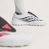 adidas Predator Pro Fold-Over Tongue Turf Men's Soccer Cleats - White/Black - Best Buy Soccer