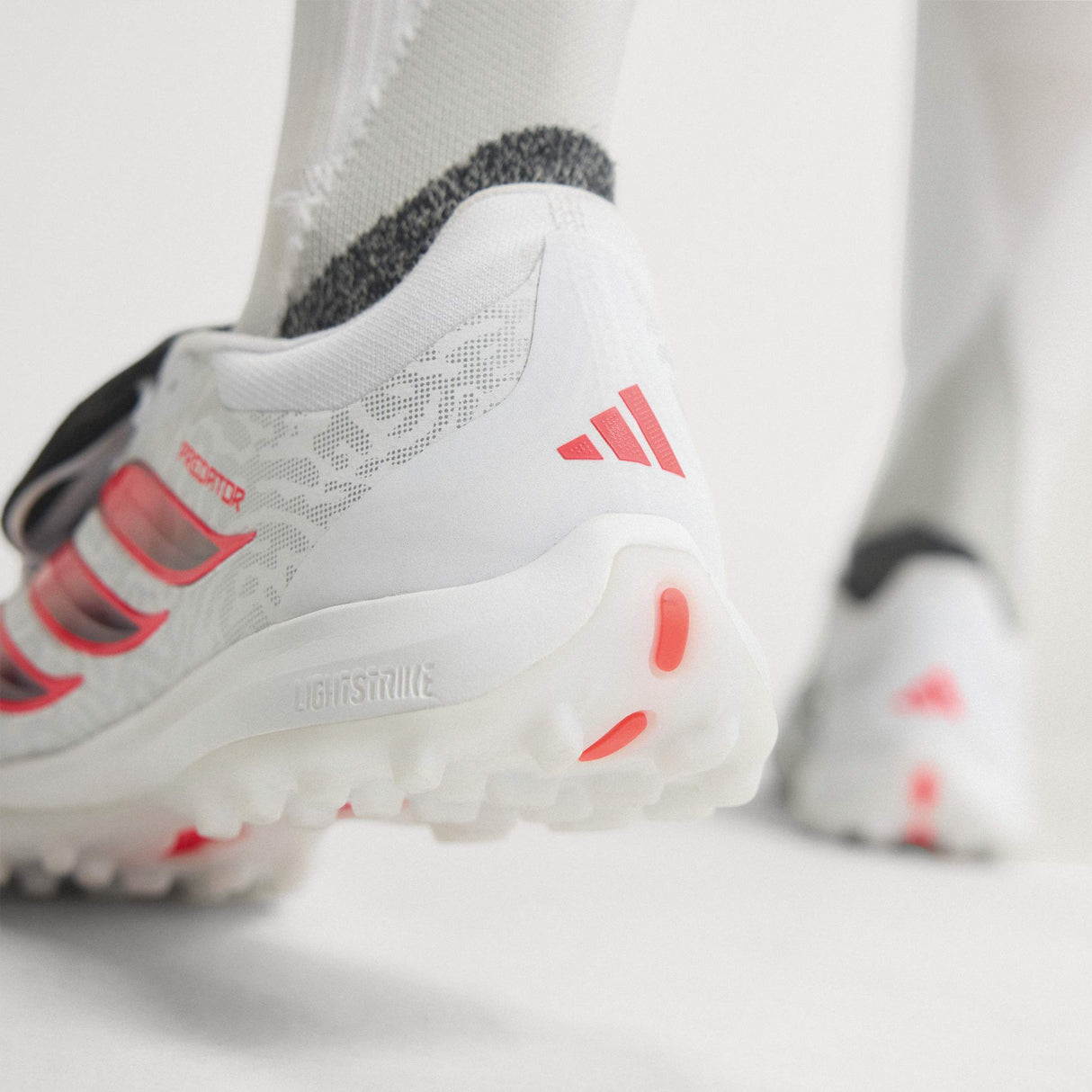 adidas Predator Pro Fold-Over Tongue Turf Men's Soccer Cleats - White/Black - Best Buy Soccer