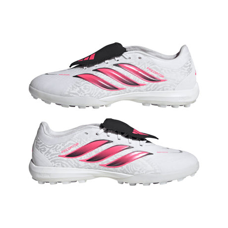 adidas Predator Pro Fold-Over Tongue Turf Men's Soccer Cleats - White/Black - Best Buy Soccer