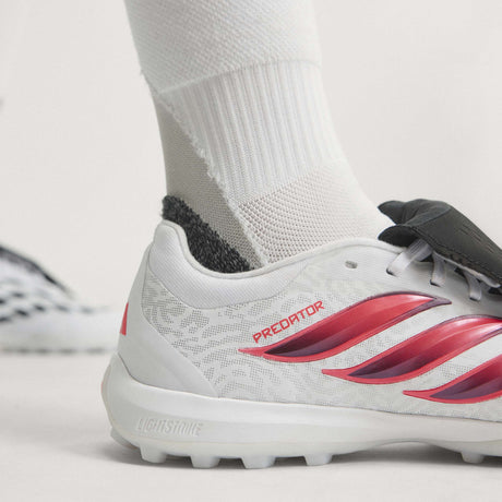 adidas Predator Pro Fold-Over Tongue Turf Men's Soccer Cleats - White/Black - Best Buy Soccer