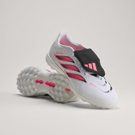 adidas Predator Pro Fold-Over Tongue Turf Men's Soccer Cleats - White/Black - Best Buy Soccer