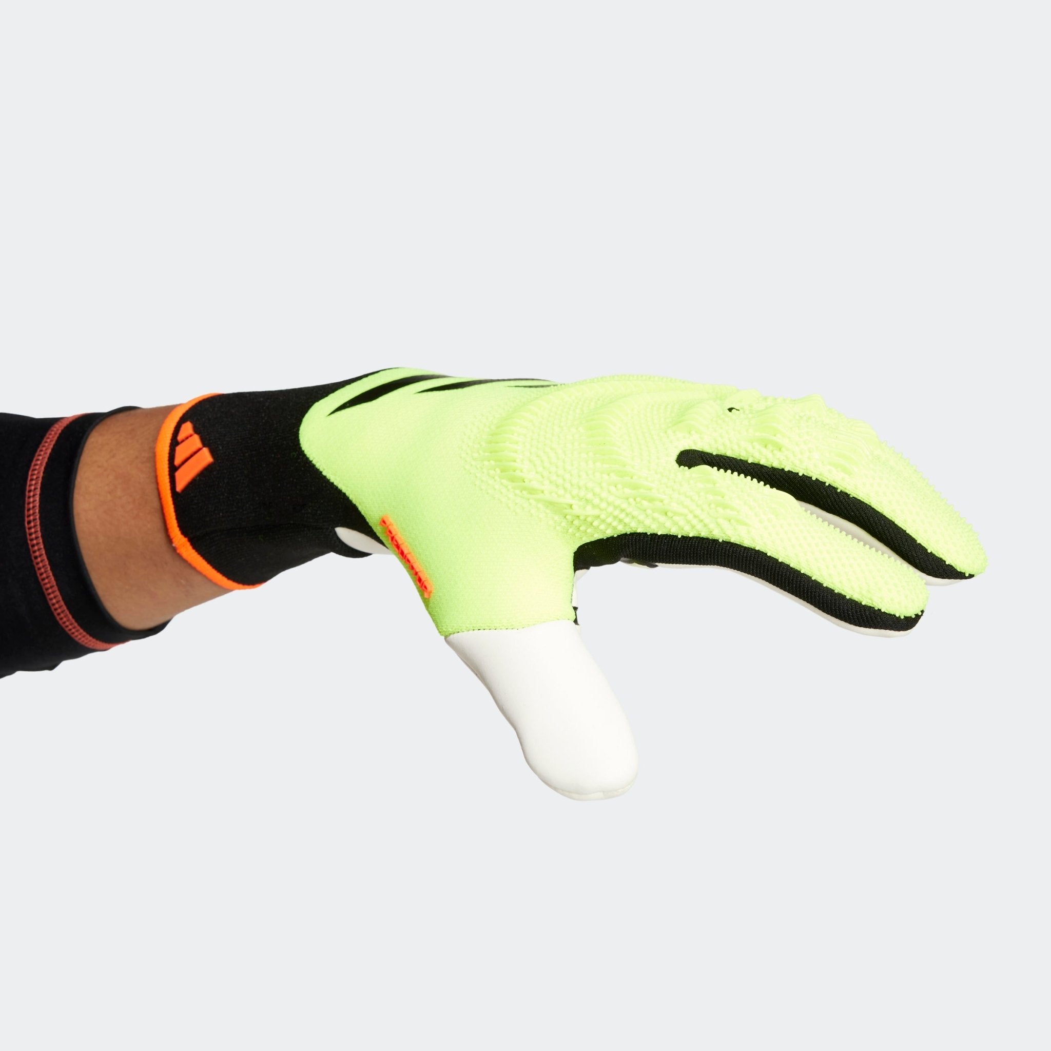 adidas Predator Pro Goalkeeper Gloves Solar Yellow/Black/Solar Red - Best Buy Soccer