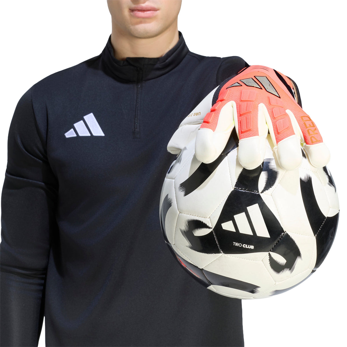 adidas Predator Pro Hybrid Cut Goalkeeper Soccer Glove - Ivory - Best Buy Soccer