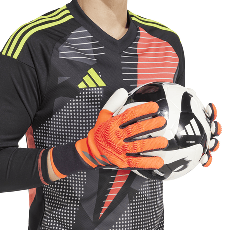 adidas Predator Pro Promo Goalkeeper Soccer Gloves - Orange/Black - Best Buy Soccer