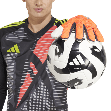 adidas Predator Pro Promo Goalkeeper Soccer Gloves - Orange/Black - Best Buy Soccer