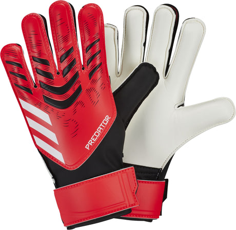 adidas Predator Training Goalkeeper Gloves Junior Black/Red - Best Buy Soccer