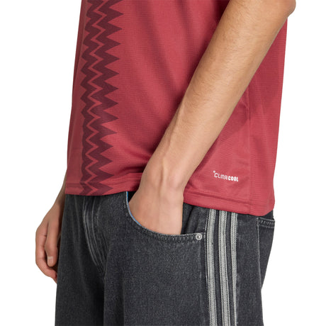 adidas Qatar Home Men's Soccer Jersey 2026 - Maroon - Best Buy Soccer