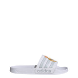 adidas Real Madrid Adilette Shower Soccer Slides - White - Best Buy Soccer