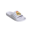 adidas Real Madrid Adilette Shower Soccer Slides - White - Best Buy Soccer